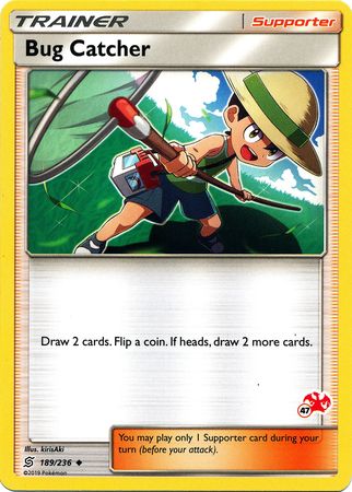 Bug Catcher (189/236) (Charizard Stamp #47) [Battle Academy 2020]