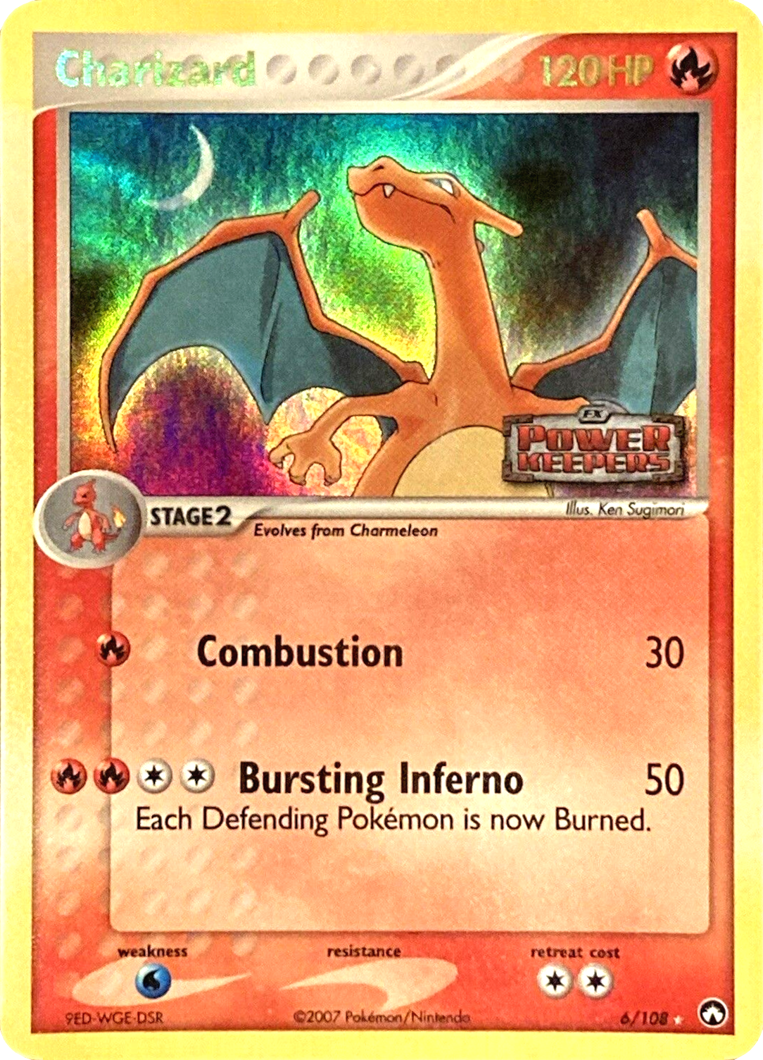 Charizard (6/108) (Stamped) [EX: Power Keepers]