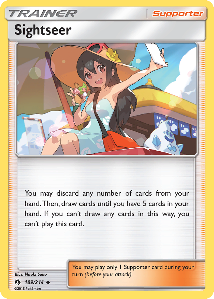 Sightseer (189/214) [Sun & Moon: Lost Thunder]