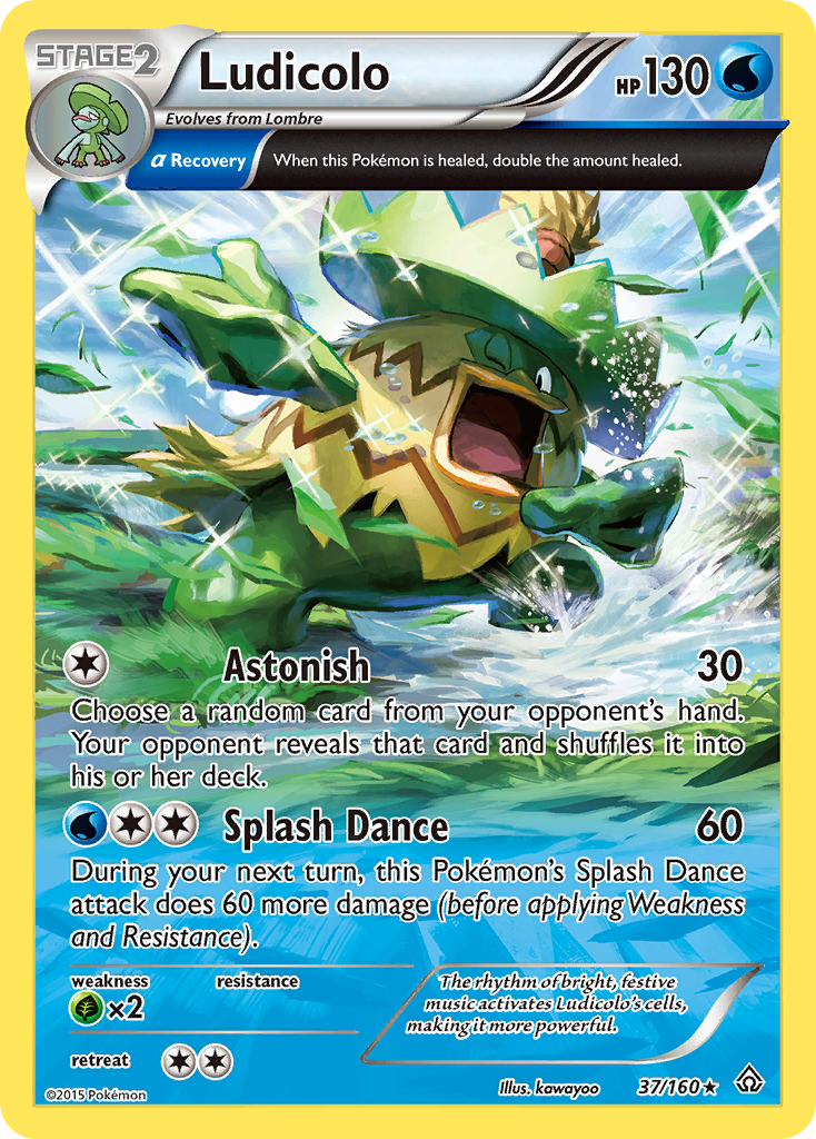 Ludicolo (37/160) [XY: Primal Clash]