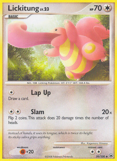 Lickitung (39/100) [Diamond & Pearl: Majestic Dawn]