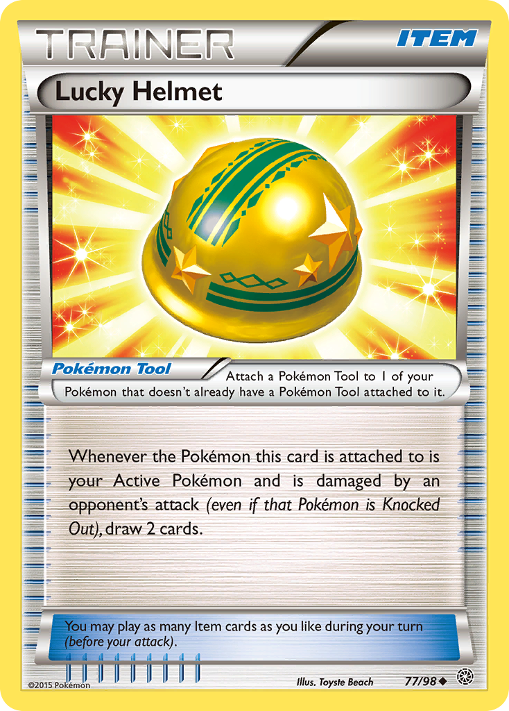 Lucky Helmet (77/98) [XY: Ancient Origins]