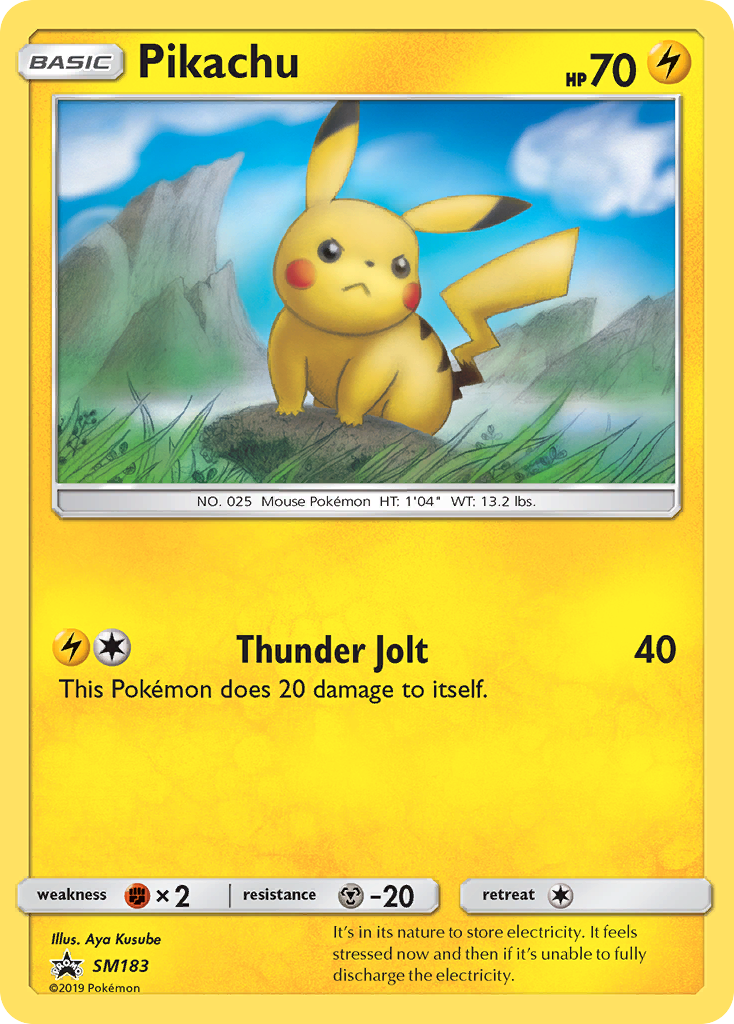 Pikachu (SM183) [Sun & Moon: Black Star Promos]