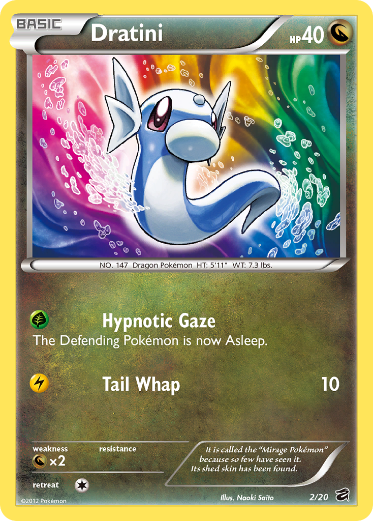 Dratini (2/20) [Black & White: Dragon Vault]