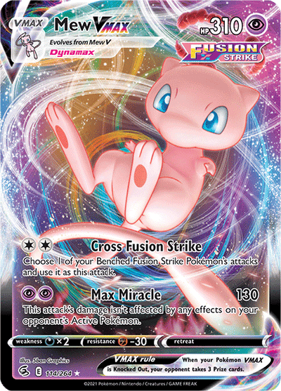 Mew VMAX (114/264) [Sword & Shield: Fusion Strike]