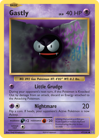 Gastly (47/108) [XY: Evolutions]