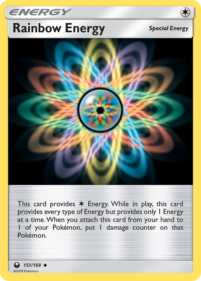 Rainbow Energy (151/168) [Sun & Moon: Celestial Storm]