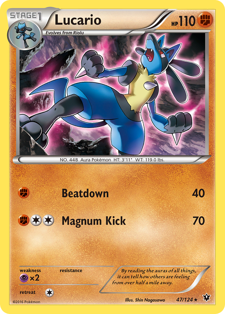 Lucario (47/124) [XY: Fates Collide]