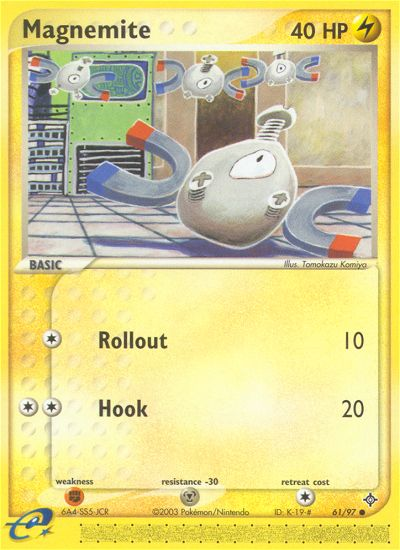 Magnemite (61/97) [EX: Dragon]