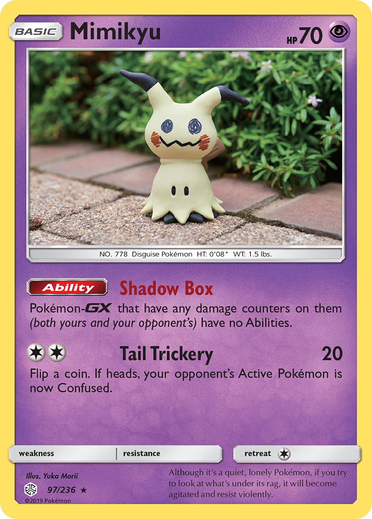 Mimikyu (97/236) [Sun & Moon: Cosmic Eclipse]