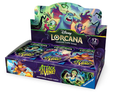 Disney Lorcana Attack of the Vine! Booster Box