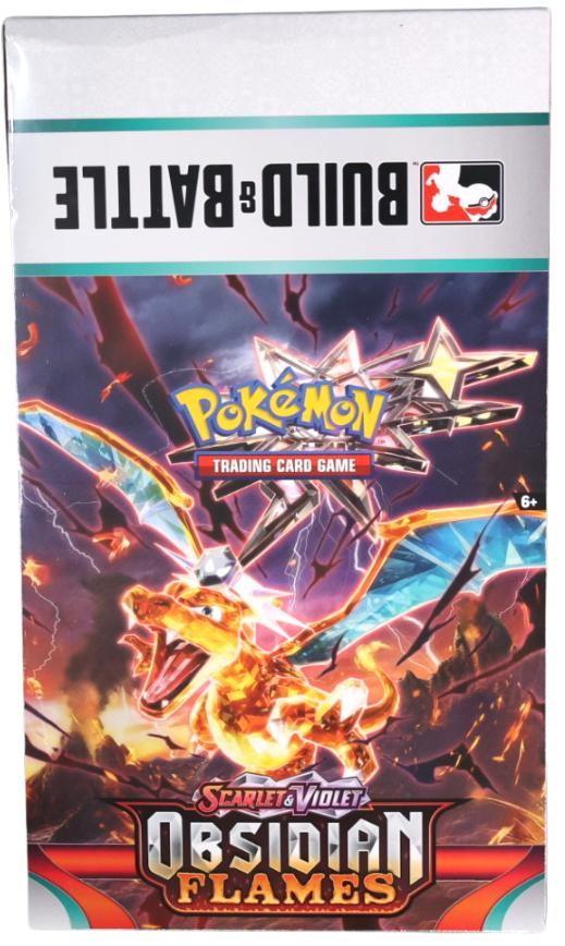 Pokemon Scarlet & Violet: Obsidian Flames Build & Battle Box Display