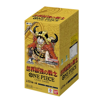 One Piece OP-17 The World's Strongest Warriors Booster Box - Japanese
