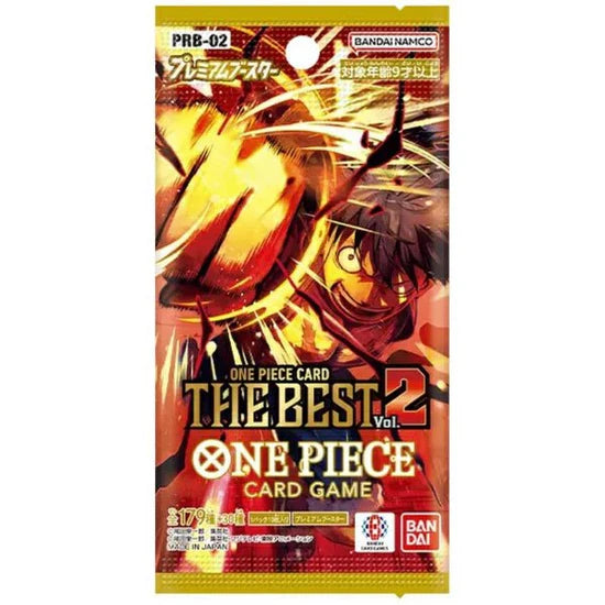 One Piece PRB-02 The Best Premium Booster Pack - Japanese