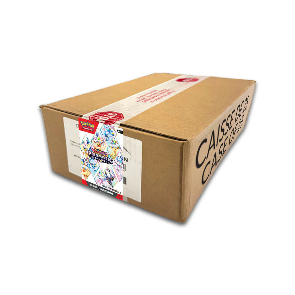 Pokemon Prismatic Evolutions - Booster Bundle Case