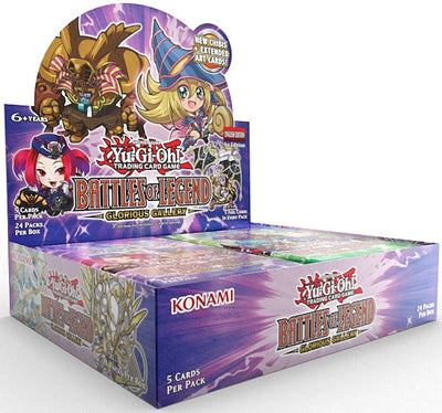 Yugioh Battles of Legend - Glorious Gallery Booster Box - 1st Edition - June 5