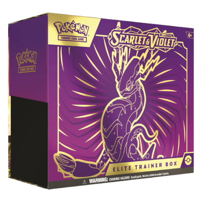 Pokemon Scarlet & Violet Base Set Elite Trainer Box - Miraidon