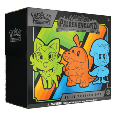 Pokemon Scarlet & Violet Paldea Evolved Elite Trainer Box