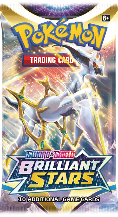 Pokemon SWSH Brilliant Stars Booster Pack (Random Art)