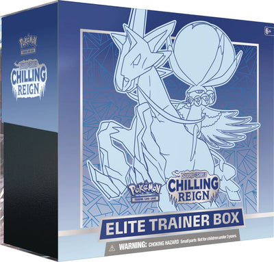 Pokemon SWSH Chilling Reign Elite Trainer Box - Ice Rider