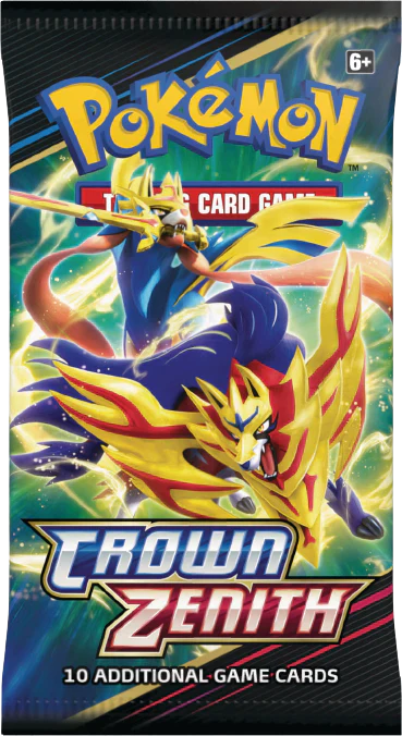 Pokemon SWSH Crown Zenith Booster Pack (Random Art)