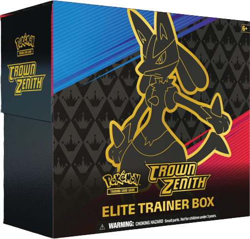 Pokemon SWSH Crown Zenith Elite Trainer Box