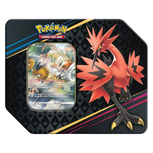 Pokemon SWSH Crown Zenith Tin Galarian Zapdos